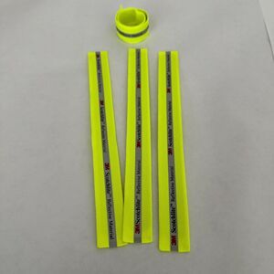 3M Reflective Safety Snap Bracelet Pk of 4, Great for kids, walkers, runners